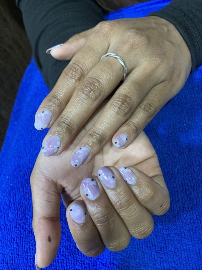 Gel Extensions at Let's Flaunt salon, Mallasandra Bengaluru