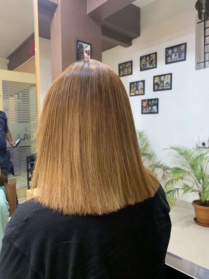 Ombr Balayage at Let's Flaunt salon, Mallasandra Bengaluru